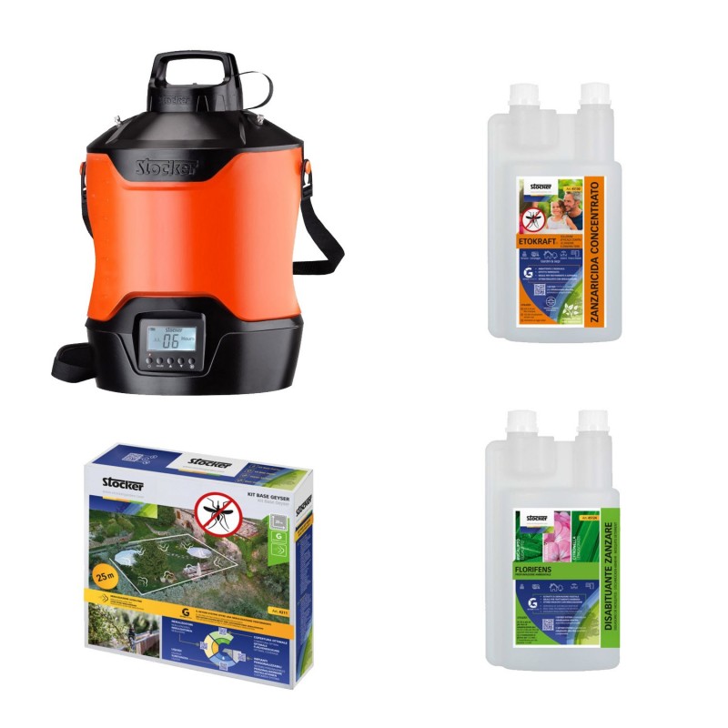 KIT GEYSER PLUS - 12 L Stocker