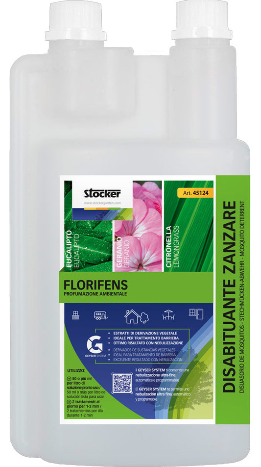 Florifens Disabituante Zanzare 250 ML Stocker